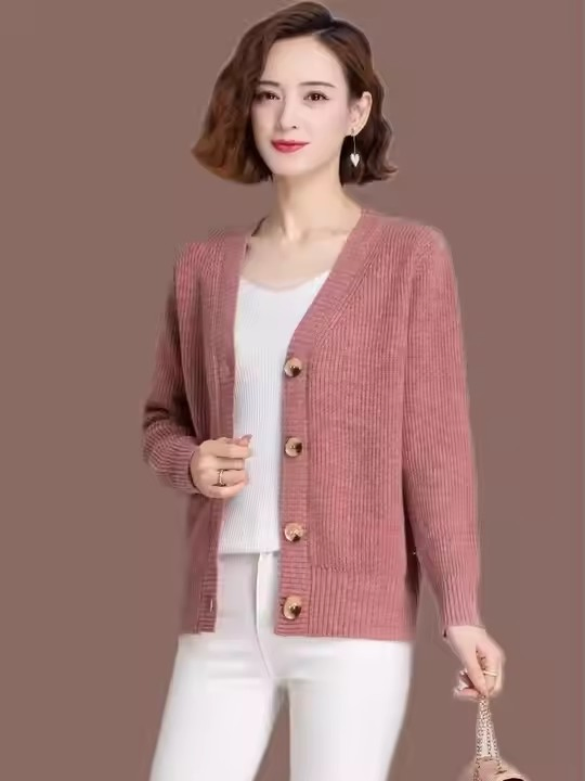 High Quality Fashionable Autumn and Winter Street Knitting Custom Christmas Knitted Women's Sweater