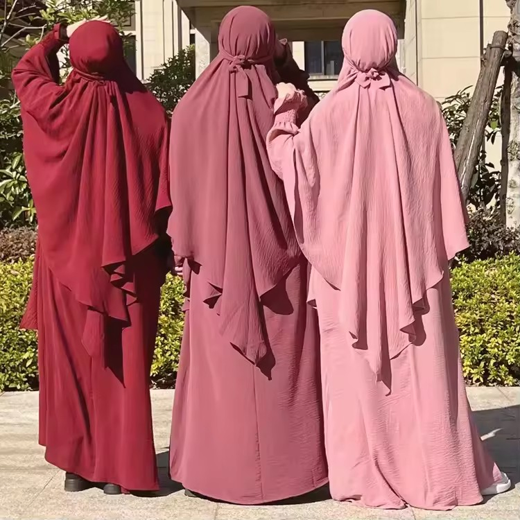 High Qualitynew Essential Modest Abaya Dress for Women in Solid Colors