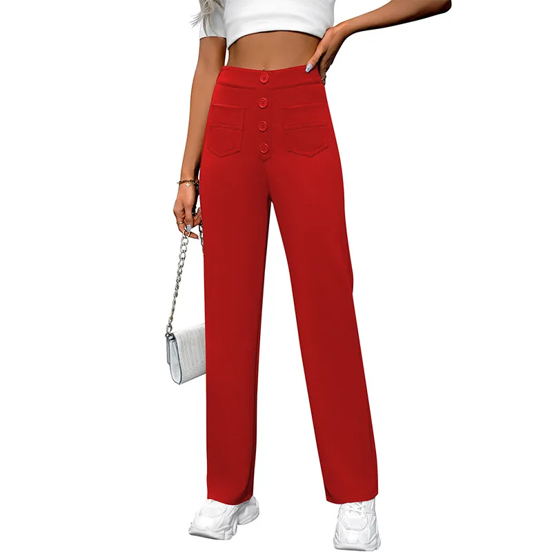 Women's High Waist Trousers 4