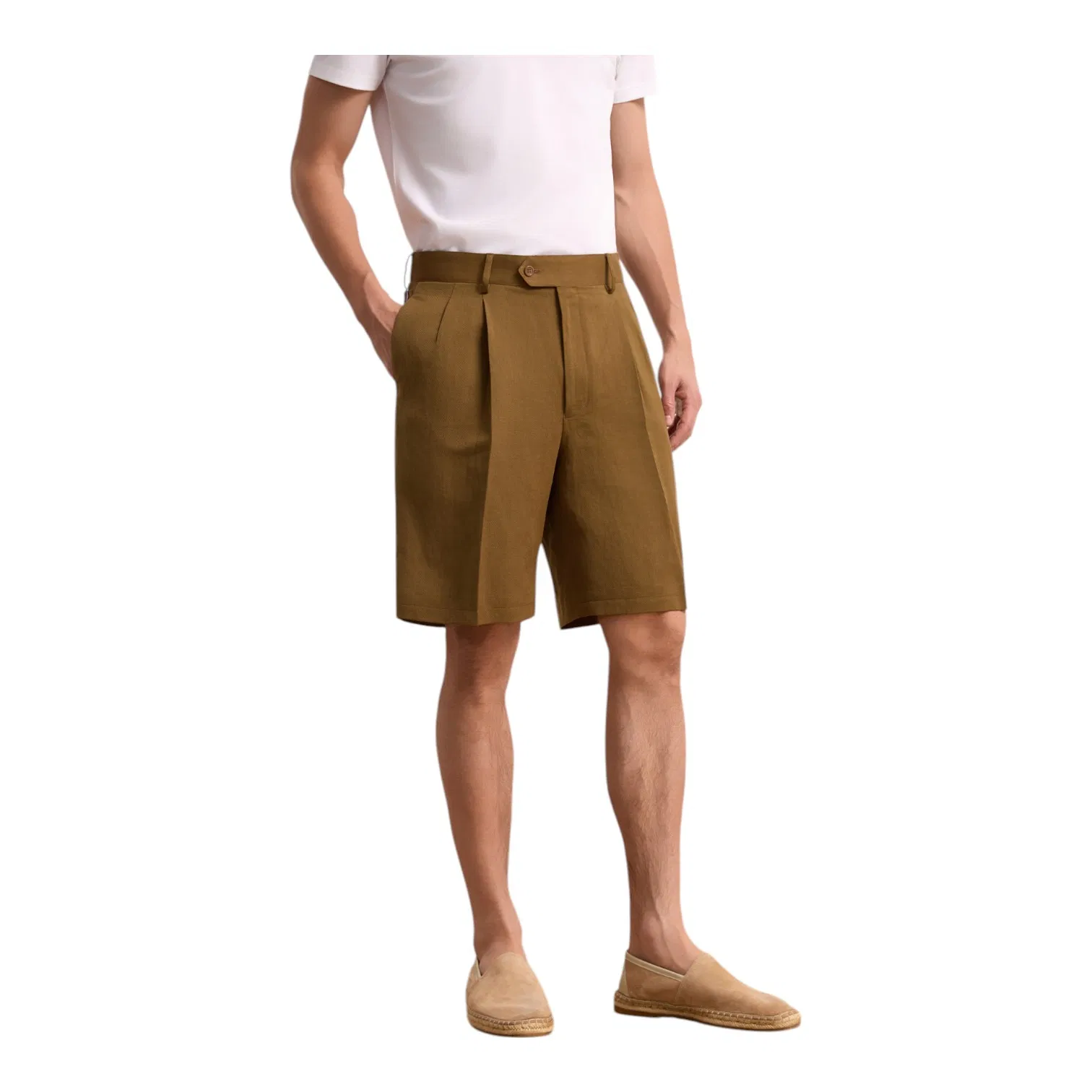 Slim Tailored Two Pleat Custom Fit for Business Formal and Professional Wear Made to Measure Trouser