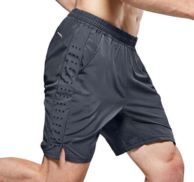 Quick Dry Running Pants Lightweight Elastic Sport Shorts for Men Athletic Gym