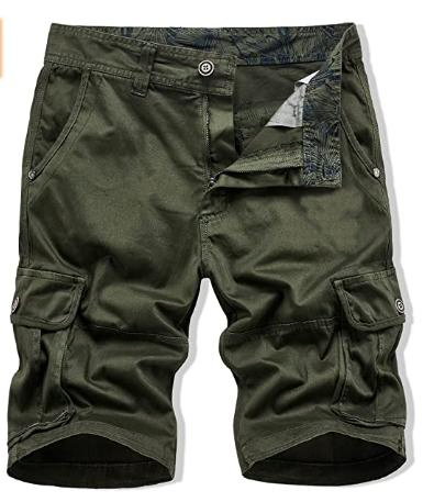 China Wholesale Clothing Mens Cargo Shorts with Pockets Relaxed Fit Camo Casual Work Shorts Men Pants