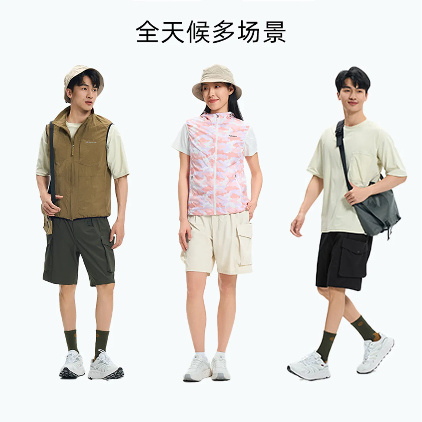 Men's Quick-Drying Cargo Shorts for Outdoor Sports - Cool, Breathable Casual Pants for Spring &amp; Summer Olive Green