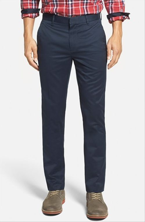 High Quality Bulk Production Custom Design Non-Iron Cotton Chino Pants