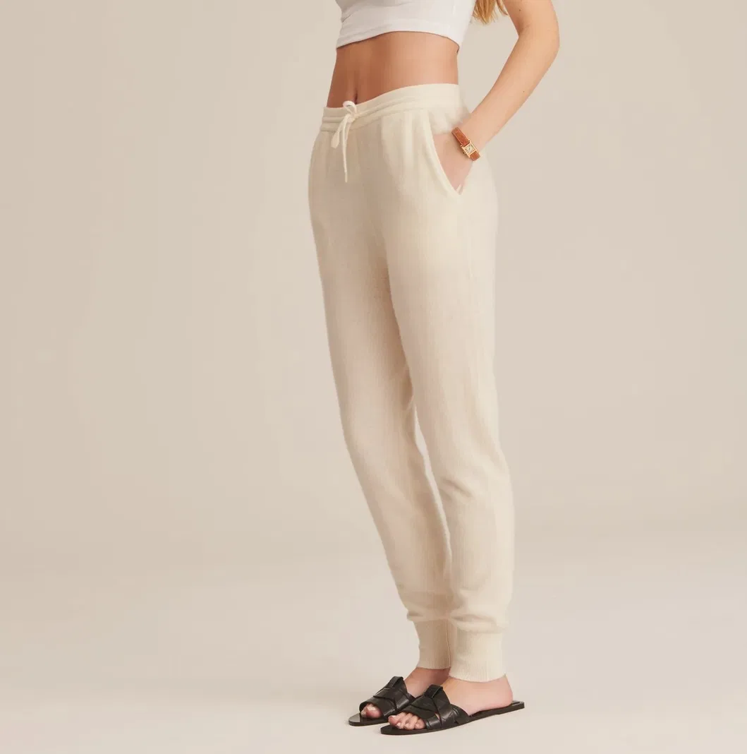 Cashmere Pajama Joggers Detail