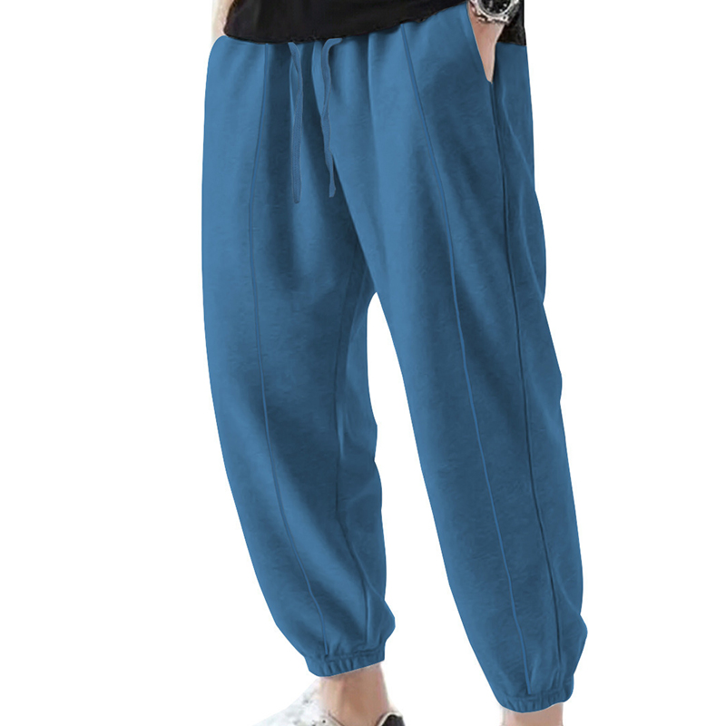 Custom Men's New Breathable Gym Workout Elastic Waist Cotton Oversized Jogger Pants