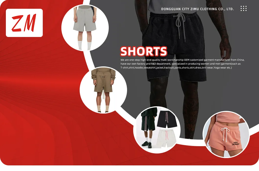 Custom Acid Wash Shorts Men