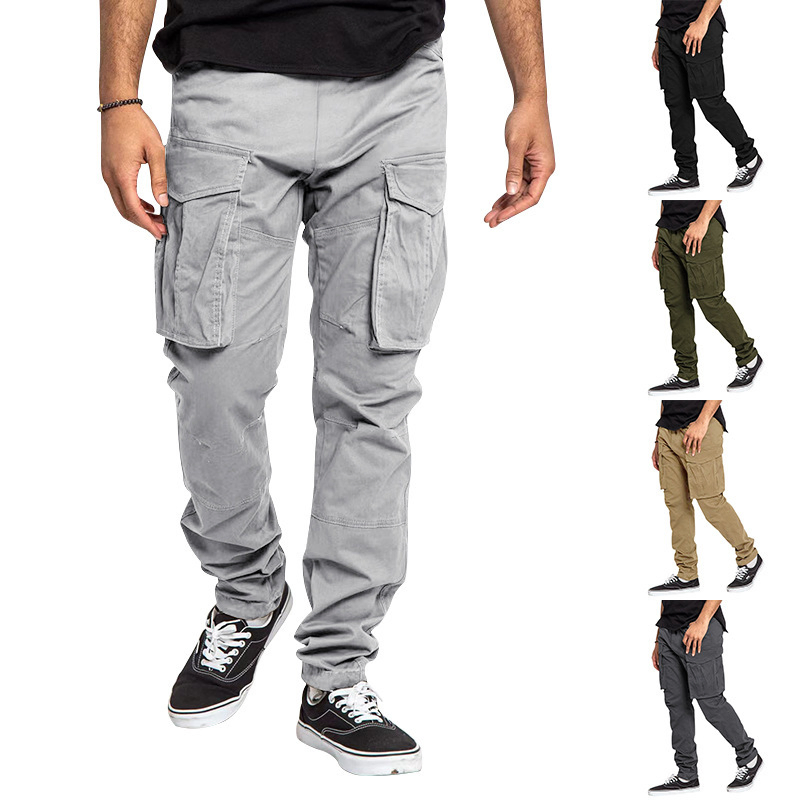 Fashion Pants OEM Fashion Men's Chino Trousers Slim Fit Casual with Stretch Pants