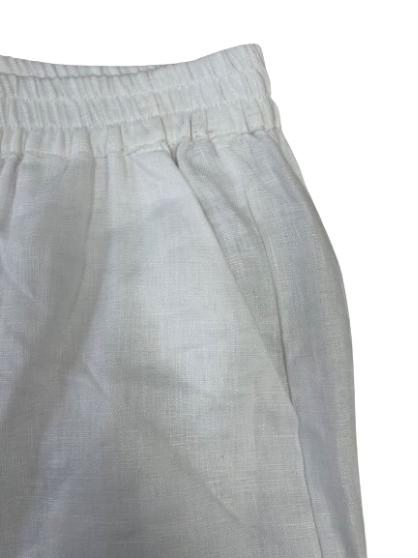 Women's Loose Wide-Leg Pants Fashionable and Elegant Linen Trousers