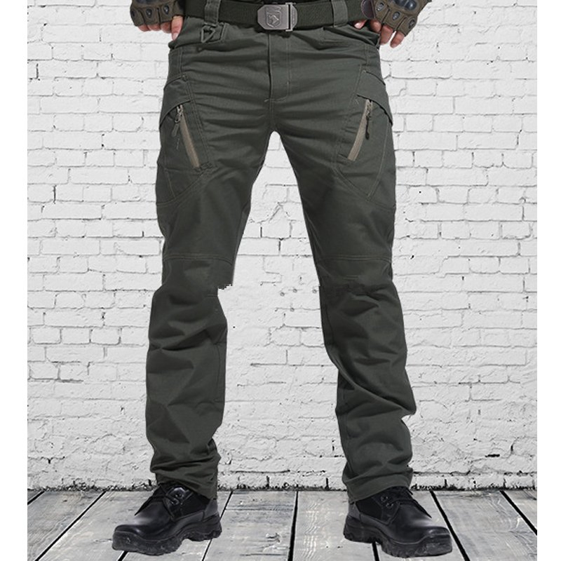 Cargo Trousers Combats Work Loose Workwear Man Pant Outdoor Hiking Casual Trousers