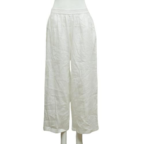 Women's Loose Wide-Leg Pants Fashionable and Elegant Linen Trousers