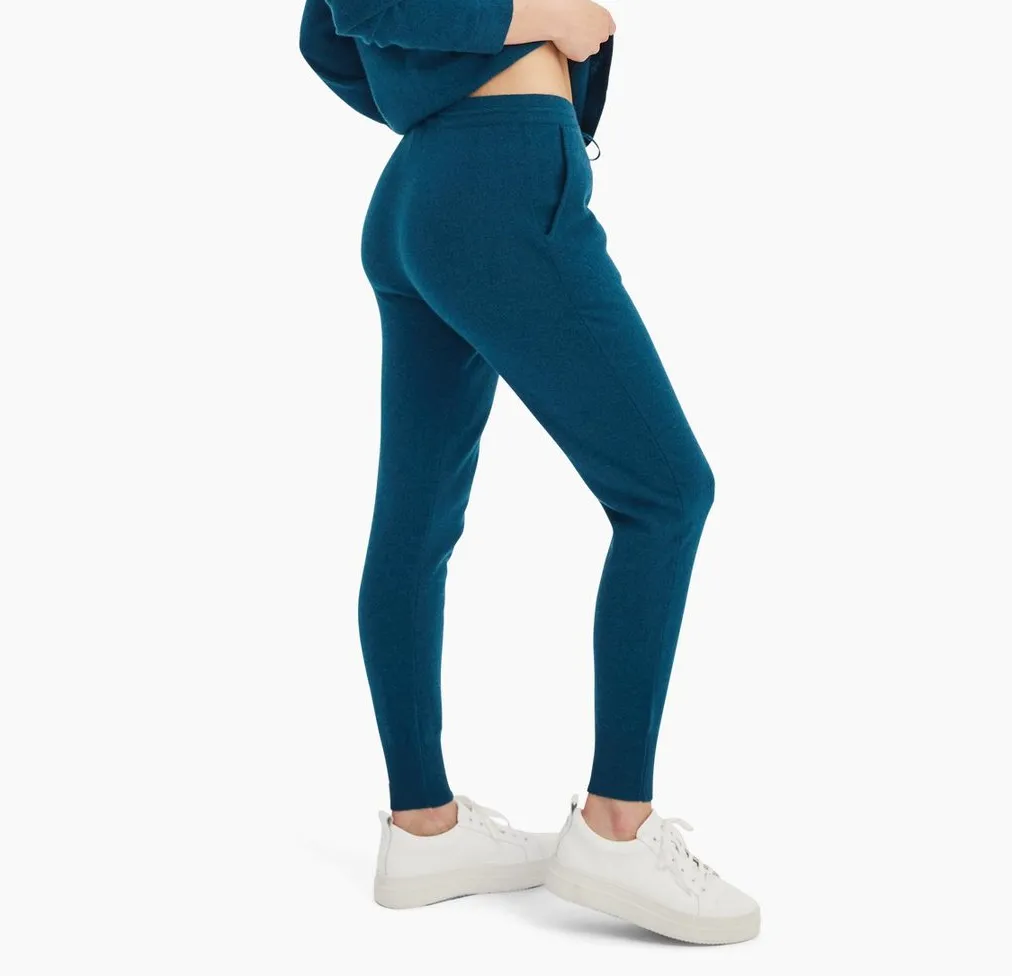 Cashmere Pajama Joggers Detail
