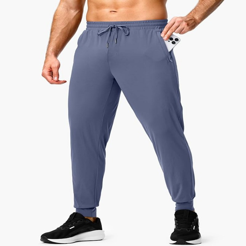 Outdoor Running High Waist Jogger Elastic Quick Drying Sports Casual Pants
