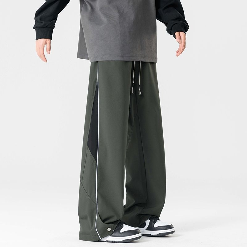 Premium Relaxed Fit Slim-Fit Full Length Pants Men's Formal Business Casual Trousers