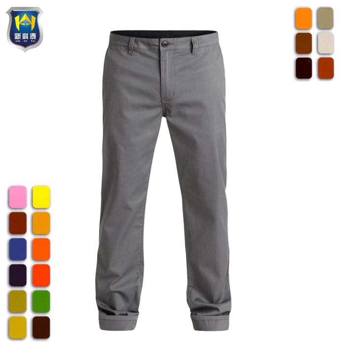 Baggy Cornflower Blue Mens Cargo Trousers
