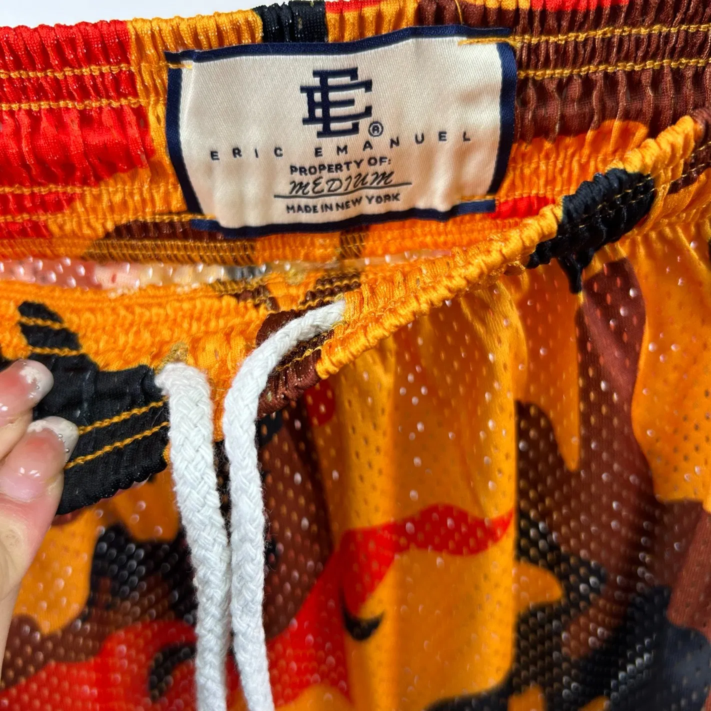 Eric Emanuel Athletic Mesh Shorts for Running and Training