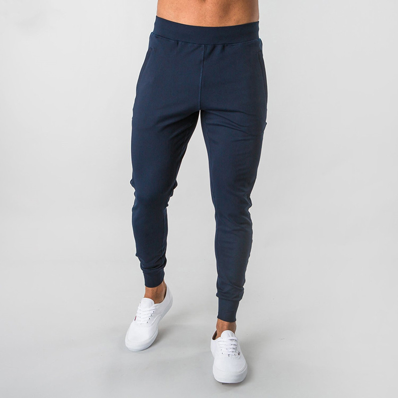 Customized Logo Mens Lightweight Athletic Joggers Hiking Sweatpants Quick Dry Running Track Gym Pants with Zipper Pockets