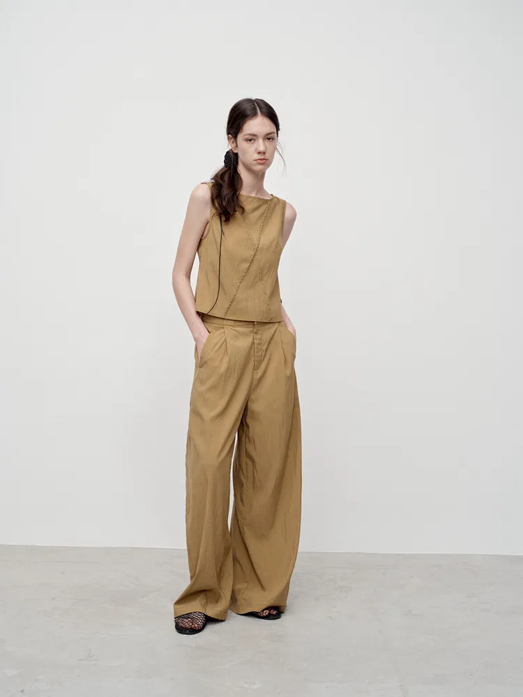 Ladies Summer Wide Leg Pants 4