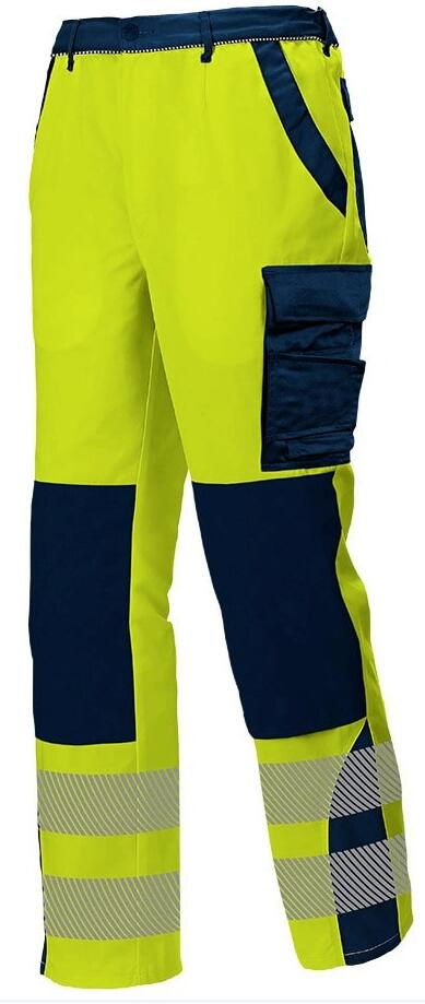 Men's High Visibility Safety Protective Workwear Trousers Cargo Pants En20471