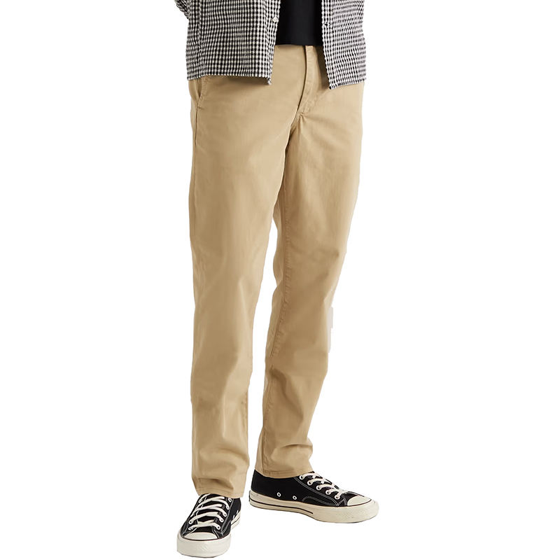 Cheap Wholesale Custom Khaki Slim Fit Stretch Cotton Twill Chino Pants for Men