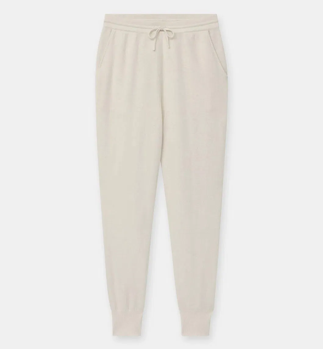 Cashmere Pajama Joggers Detail