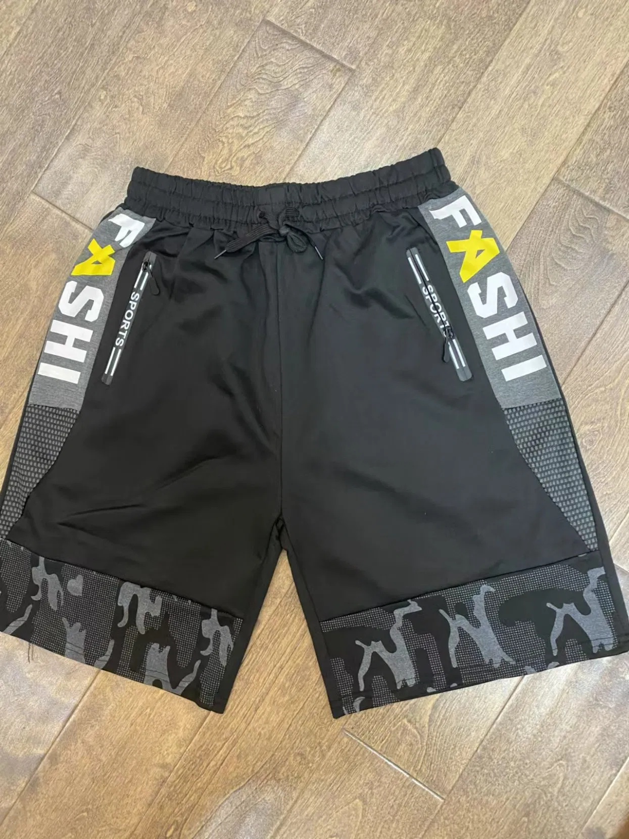 Men′ S Summer Wear Camouflage Cargo Bermuda Cargo Shorts Cotton Spandex Garment Dyed Cargo Shorts Cargo Bermuda