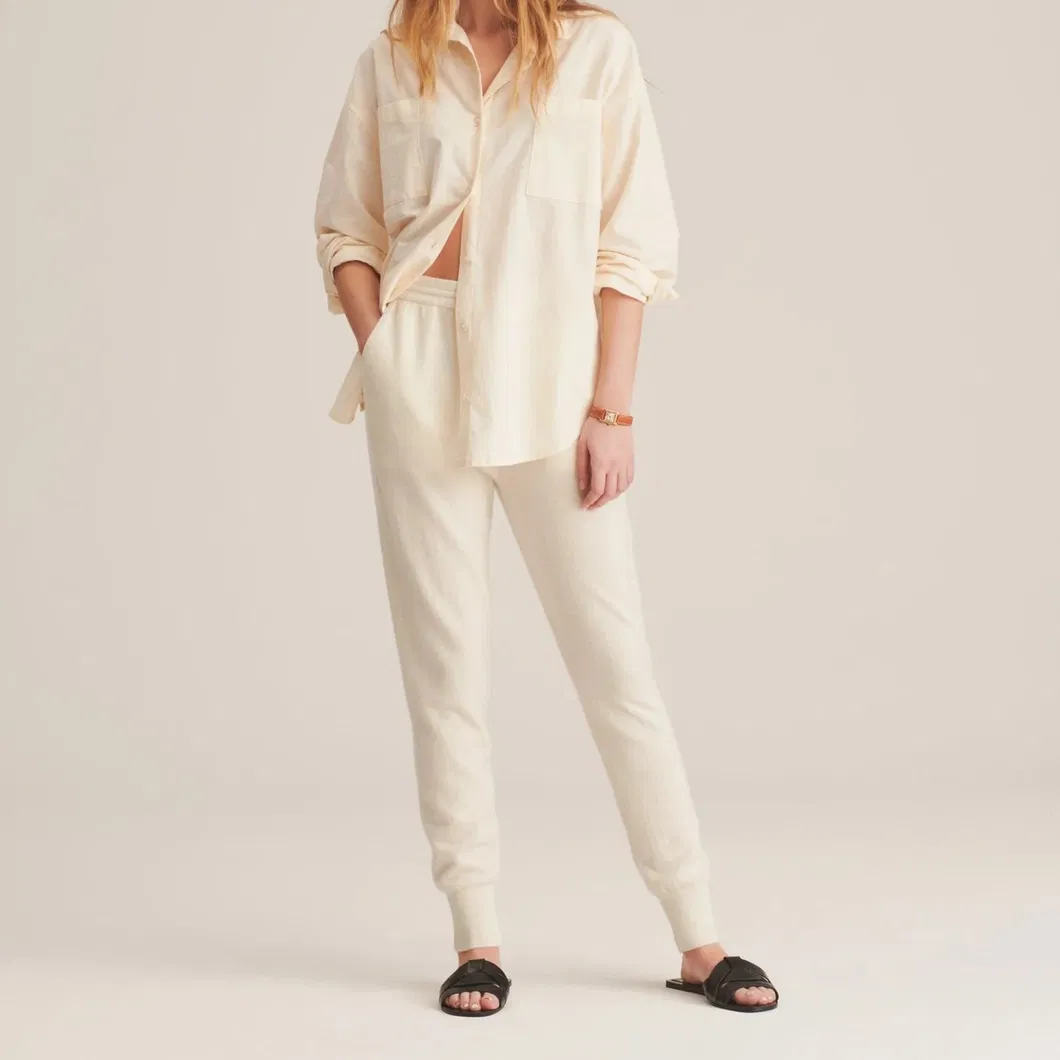 Cashmere Pajama Joggers Detail