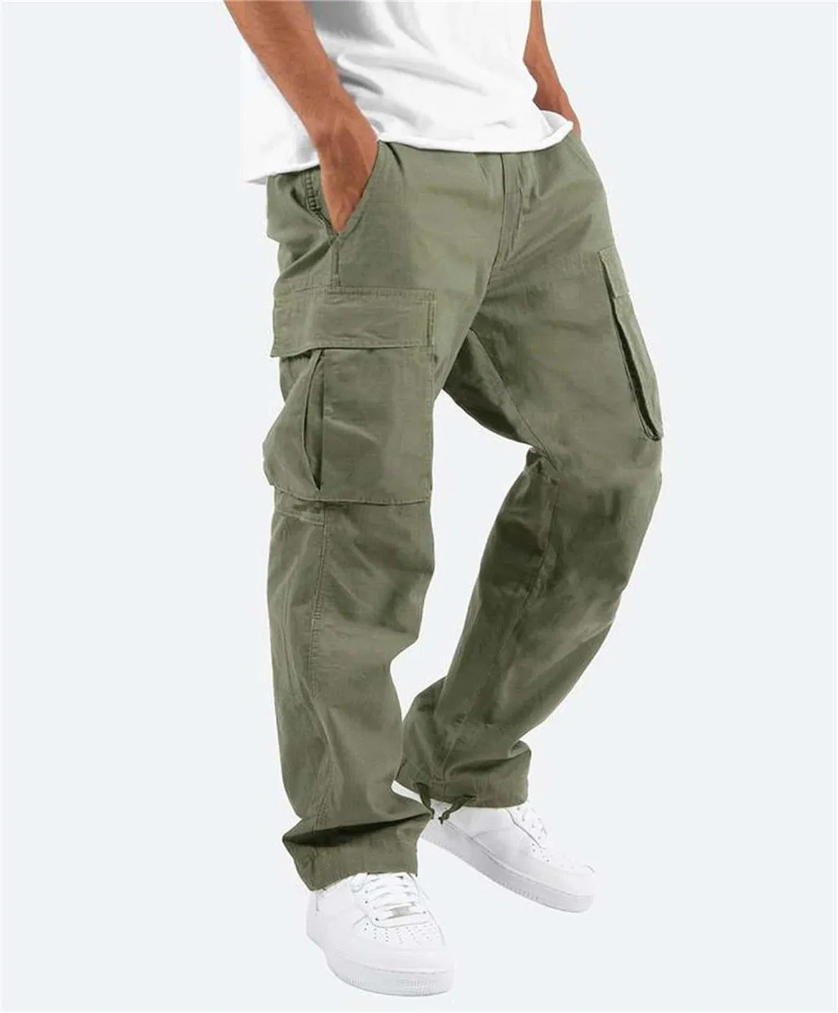 Wholesale Cargo Pants Men High Quality Summer Chino Pant Casual Jogger Khaki Trousers Custom Cargo Pants