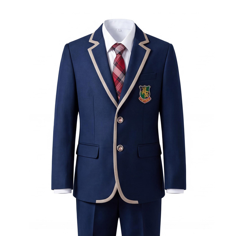 Comfortable Elastic Waist Trousers with Tailored Blazer, Formal Yet Easy for Students