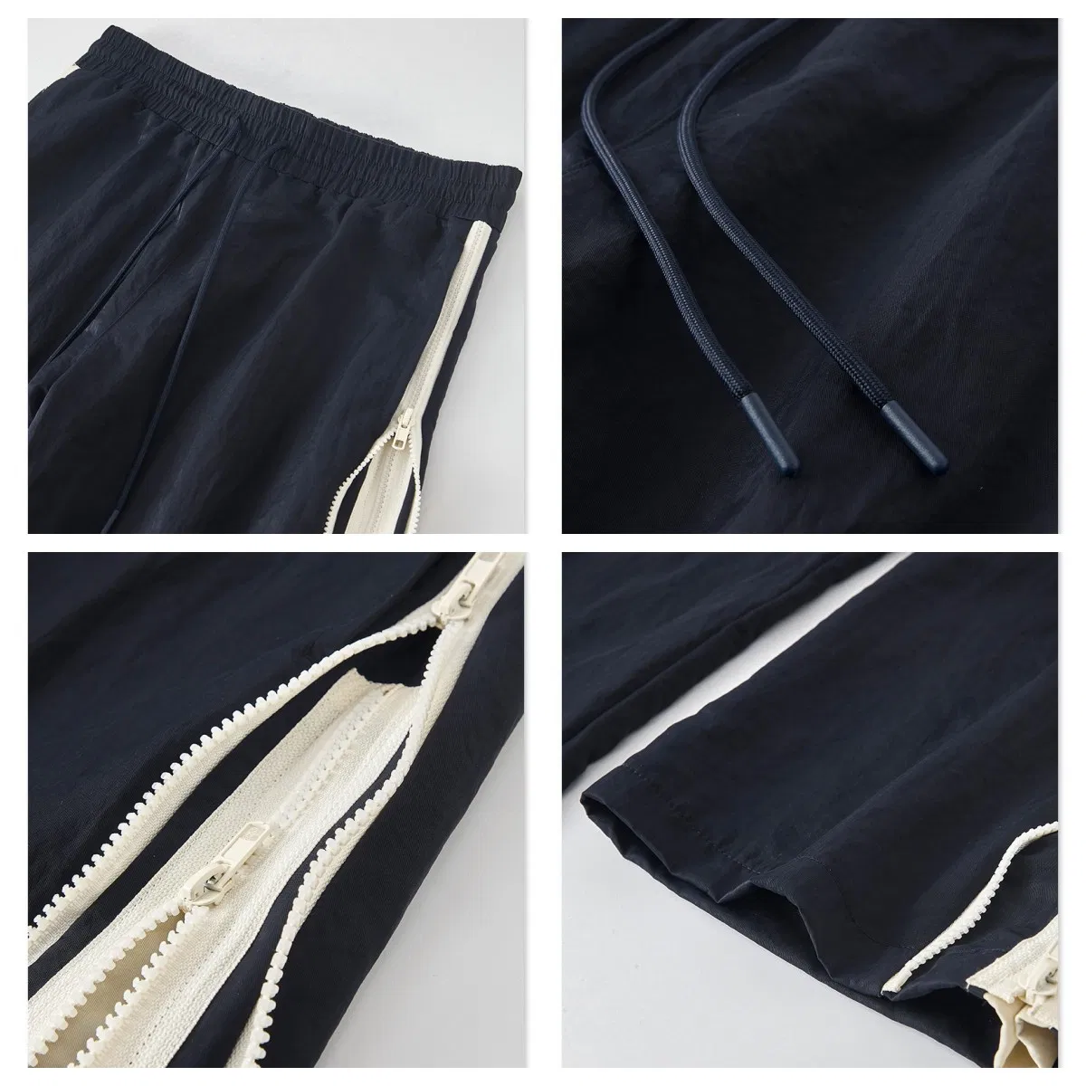 Unisex Sweatpants Custom High Waist Sports Jogger Pants Plus Size Polyester Loose Sweat Trousers