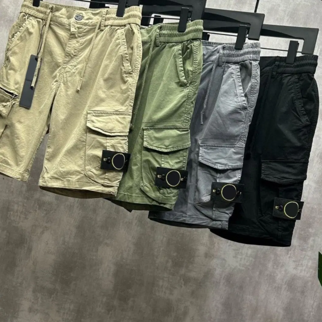 Casual Cargo Shorts Fabric