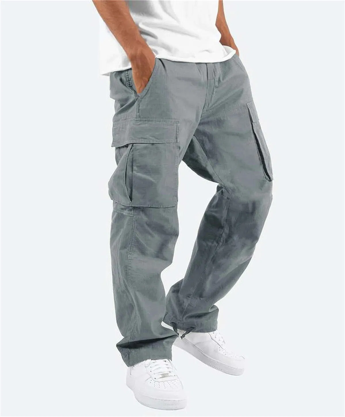 Wholesale Cargo Pants Men Summer Chino Pant Casual Jogger Khaki Trousers Custom Cargo Pants Men Streetwear High Quality