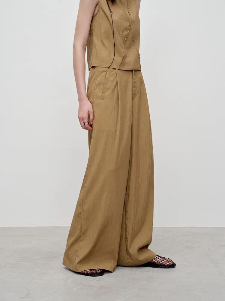 Ladies Summer Wide Leg Pants 6