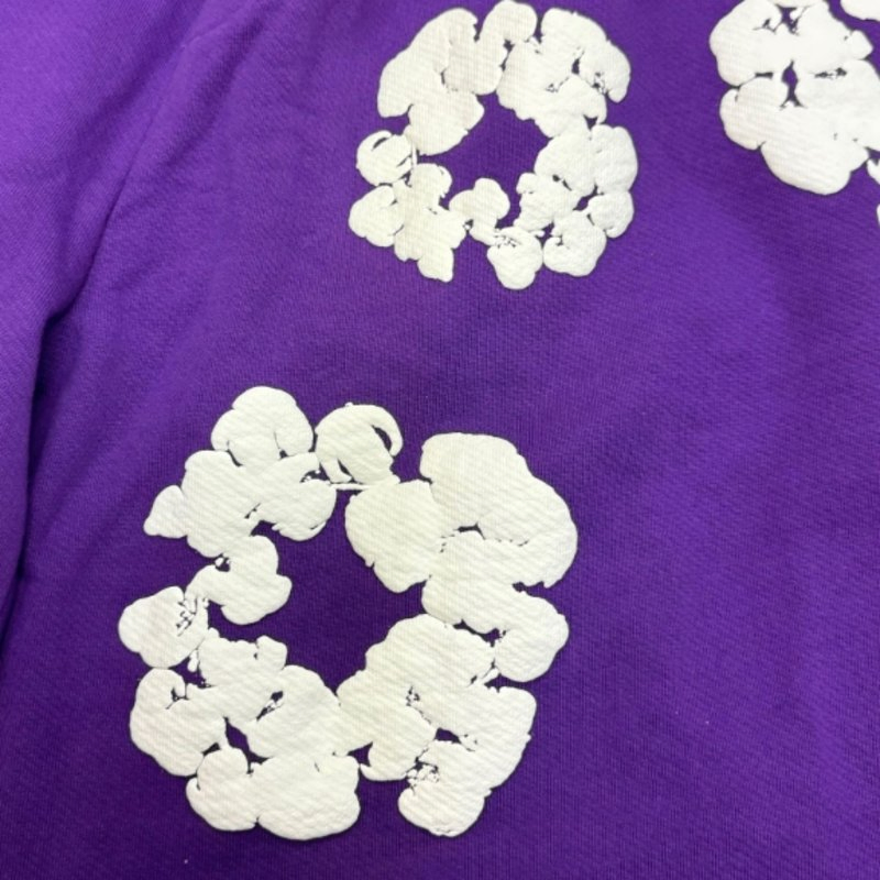 Wholesale Puff Print Sweatpants Joggers Unisex Streetwear Pants Inspired by Denim Tears