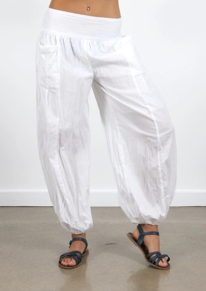 Womens Casual Linen Beach Pants