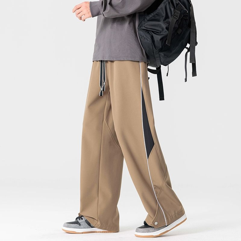 Premium Relaxed Fit Slim-Fit Full Length Pants Men's Formal Business Casual Trousers