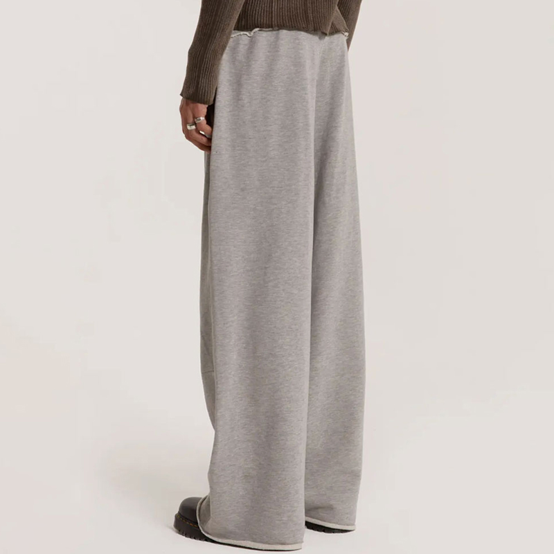 Men's Jogger Sweatpants Track Sweat Pants Trousers Unisex Baggy Cotton French Terry Fleece Jogger Streetwear Sweat Pants Men