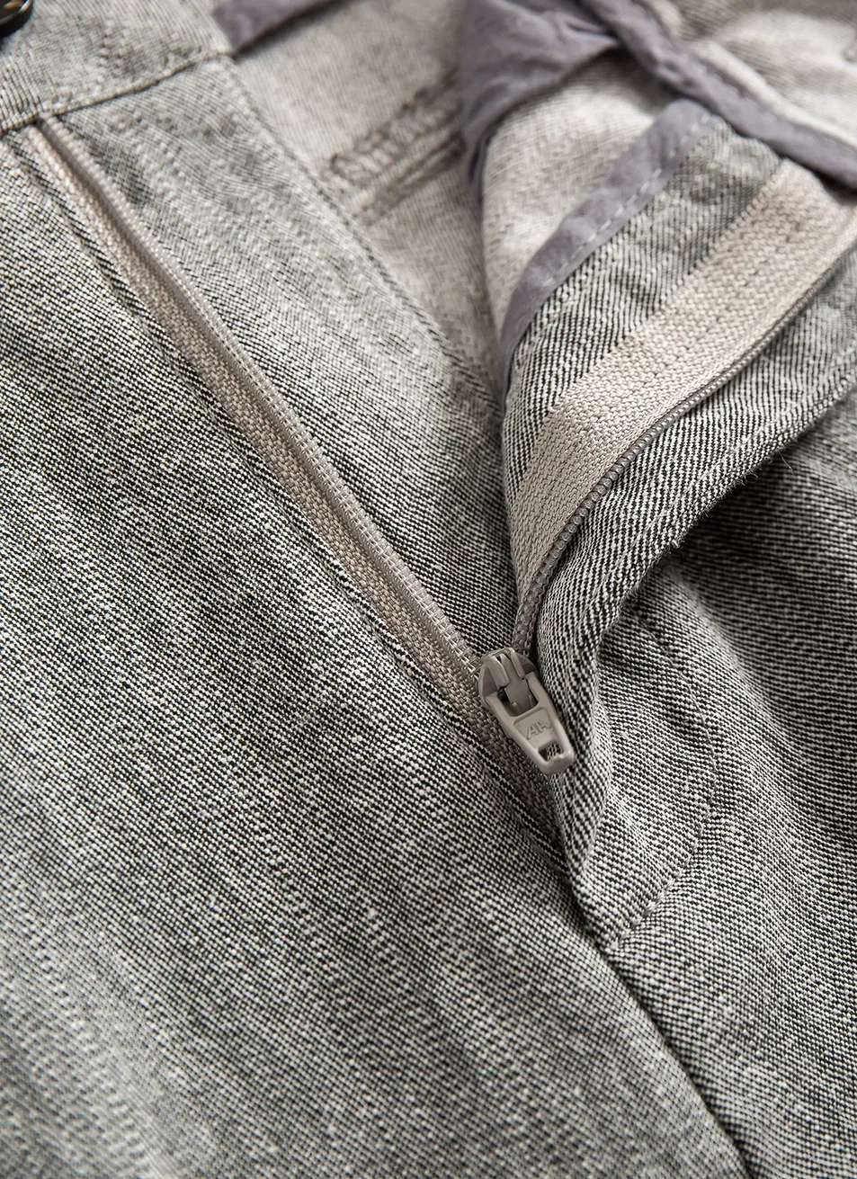 Women's Linen-Cotton High-Waist Wide-Leg Trousers