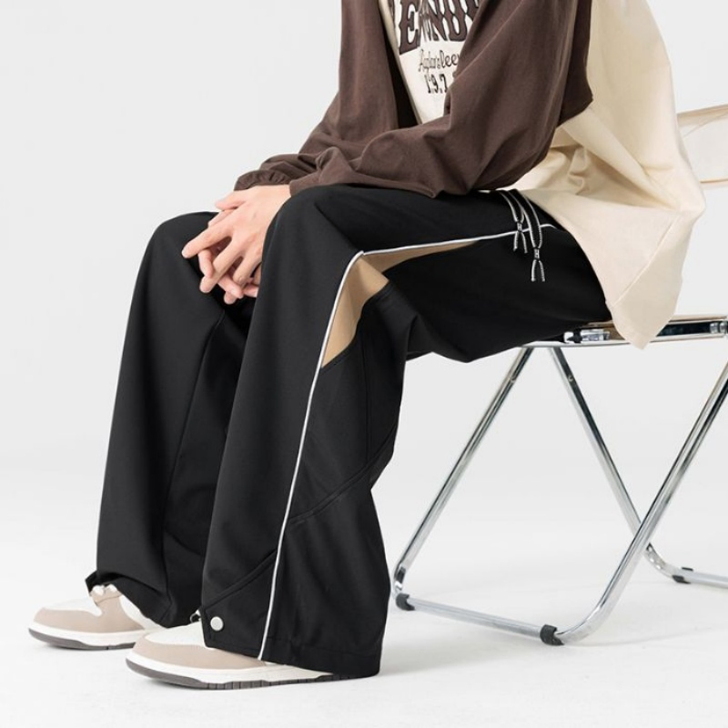 Premium Relaxed Fit Slim-Fit Full Length Pants Men's Formal Business Casual Trousers