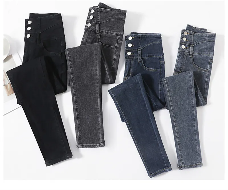 High Waist Fashion Jeans 2