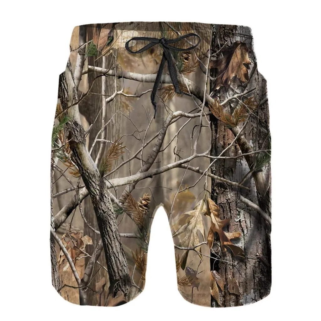 OEM New Best Selling Camo High Quality MID Waist Cargo Shorts Men Casual Plain Custom Summer Sports Breathable Quick Dry Pants