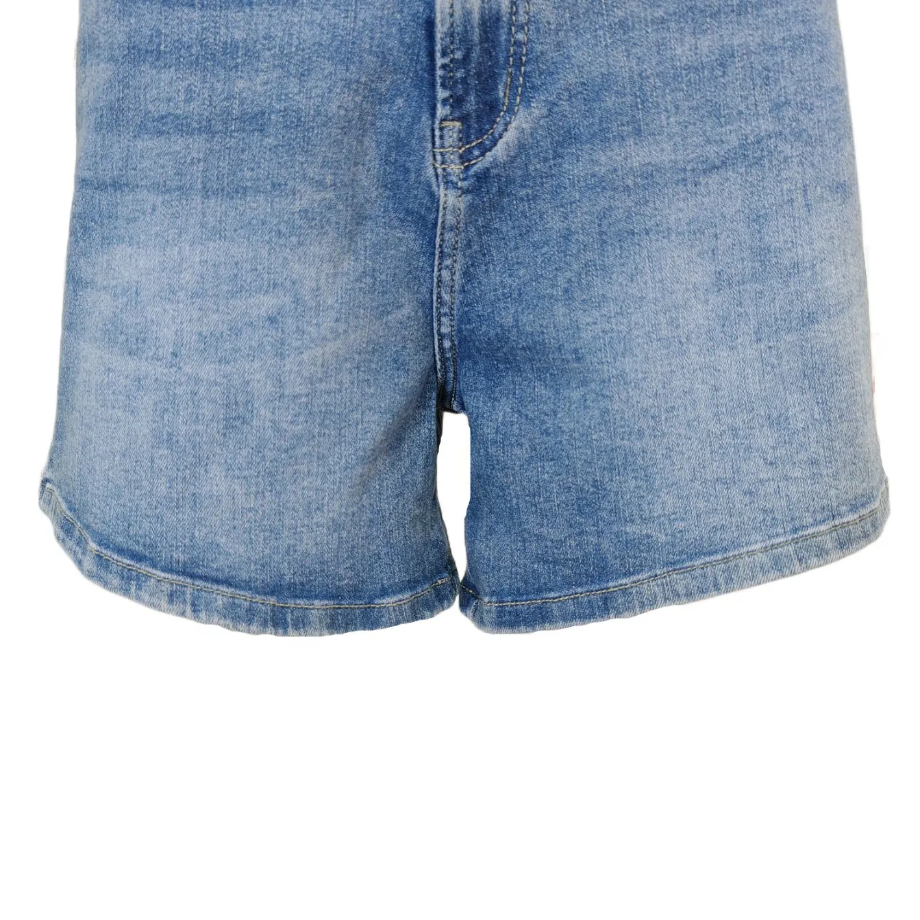 2025 Custom Design Summer Women's Hot Shorts High Waist Solid Color Woman Denim Shorts for Women