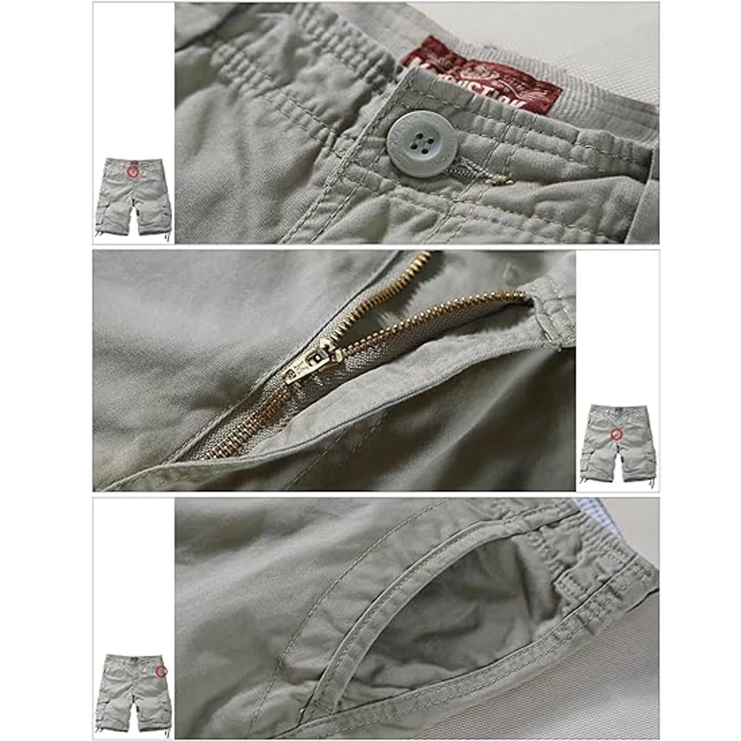 Match Men's Cargo Hiking Shorts