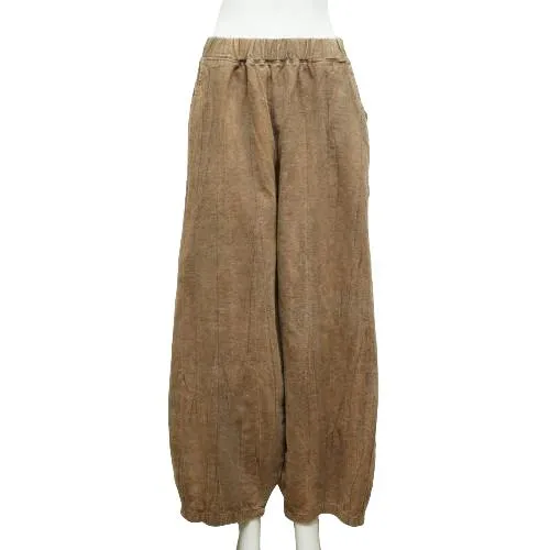 Women's Fashionable Cotton and Linen Trousers