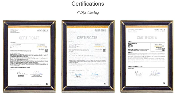 Certifications
