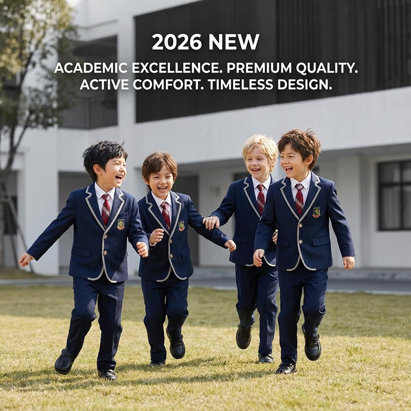 Comfortable Elastic Waist Trousers with Tailored Blazer, Formal Yet Easy for Students