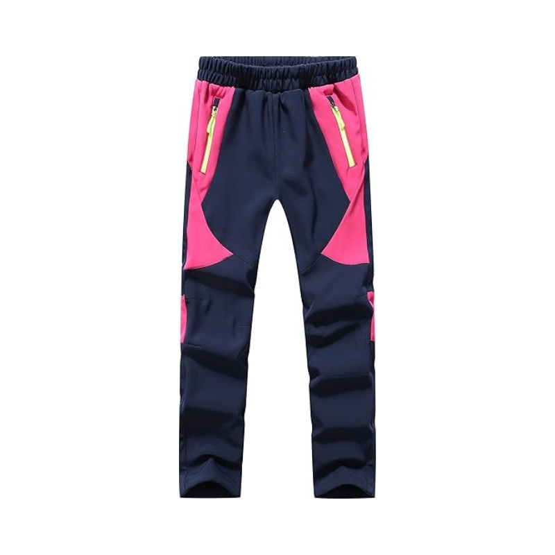 Factory Wholesale Outdoor Sport Kids Unisex Softshell Cargo Pants Trousers