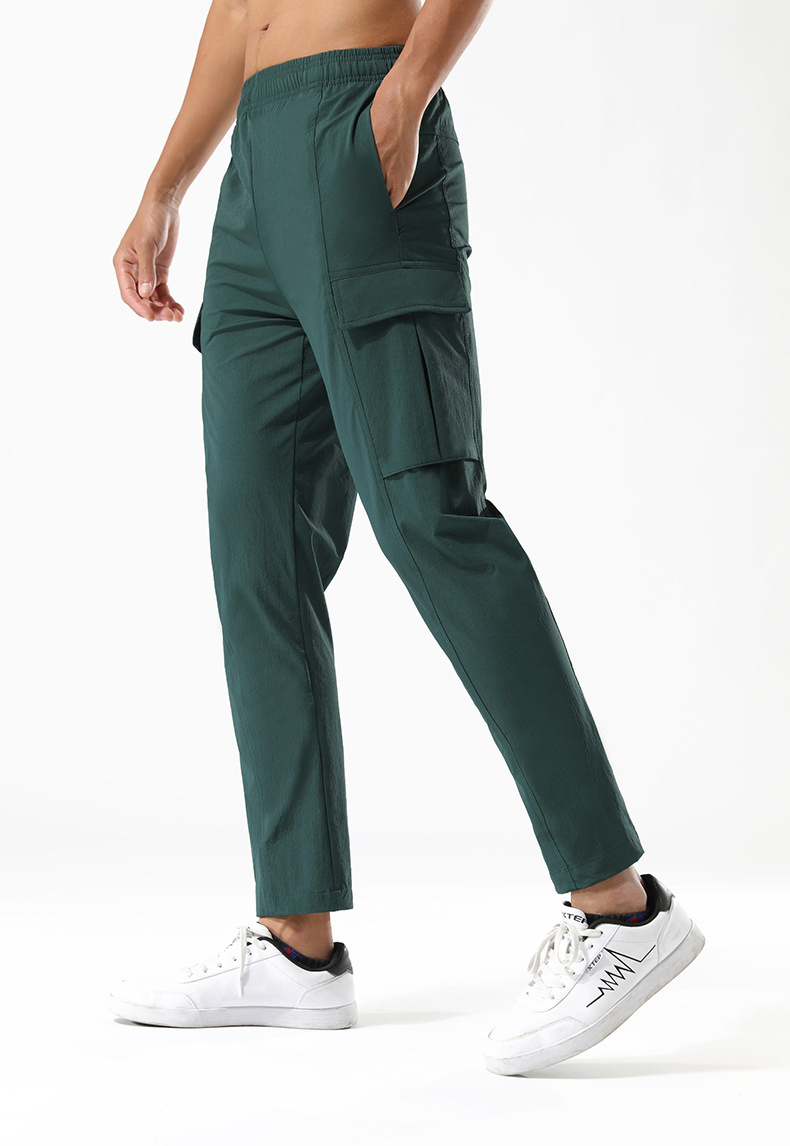 Men's Hiking Cargo Pants Stretch Jogger Cycling Waterproof Outdoor Trousers