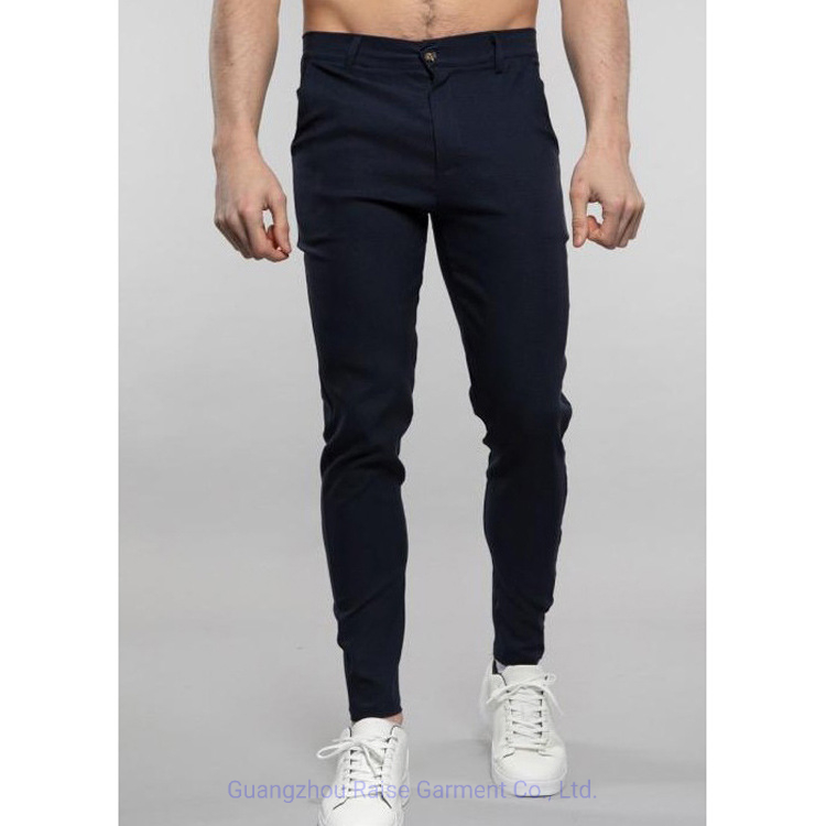 High Quality Casual Trouser Men's Cotton Elsatane Chino Pants
