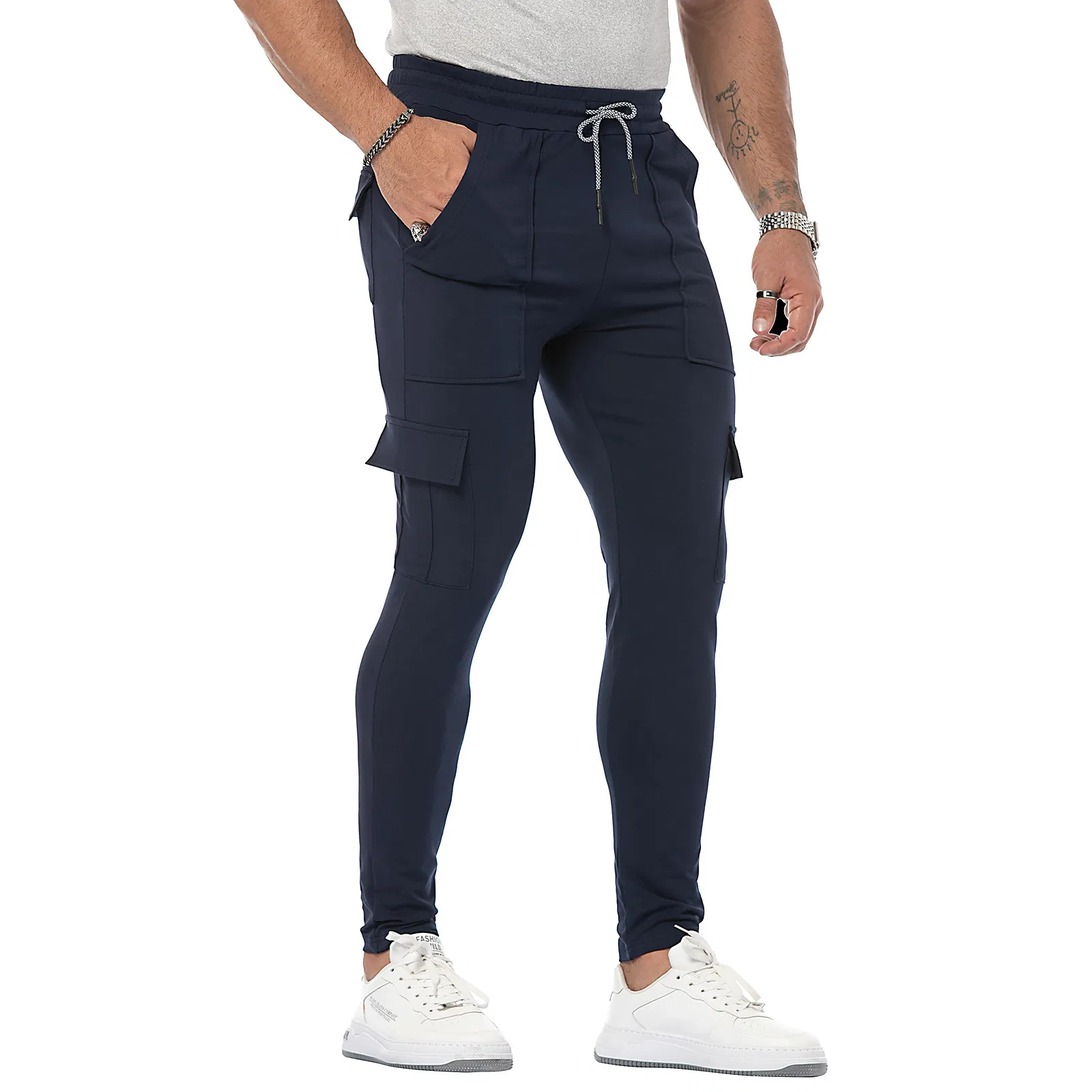 Jogger New Fitness Men's Sports Pants Streetwear Outdoor Casual Pants Cotton Men's Trousers Fashion Brand Men's Clothing